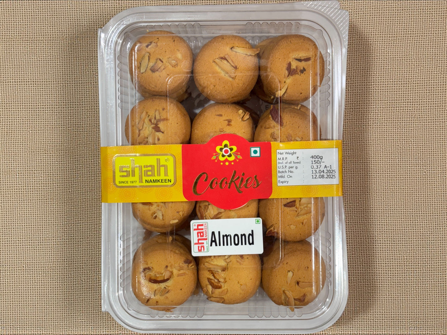 Almond Biscuit – Crunchy & Nutty by Shah Namkeen