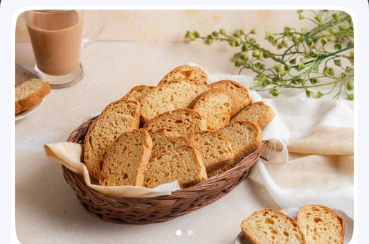 Saunf Milk Toast | Rusk | Light & Crisp