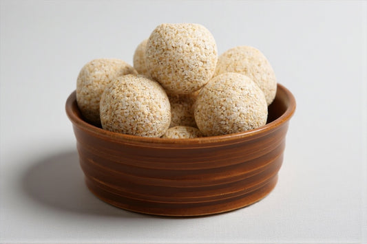 Light & Healthy Fasting Chaulai Laddu